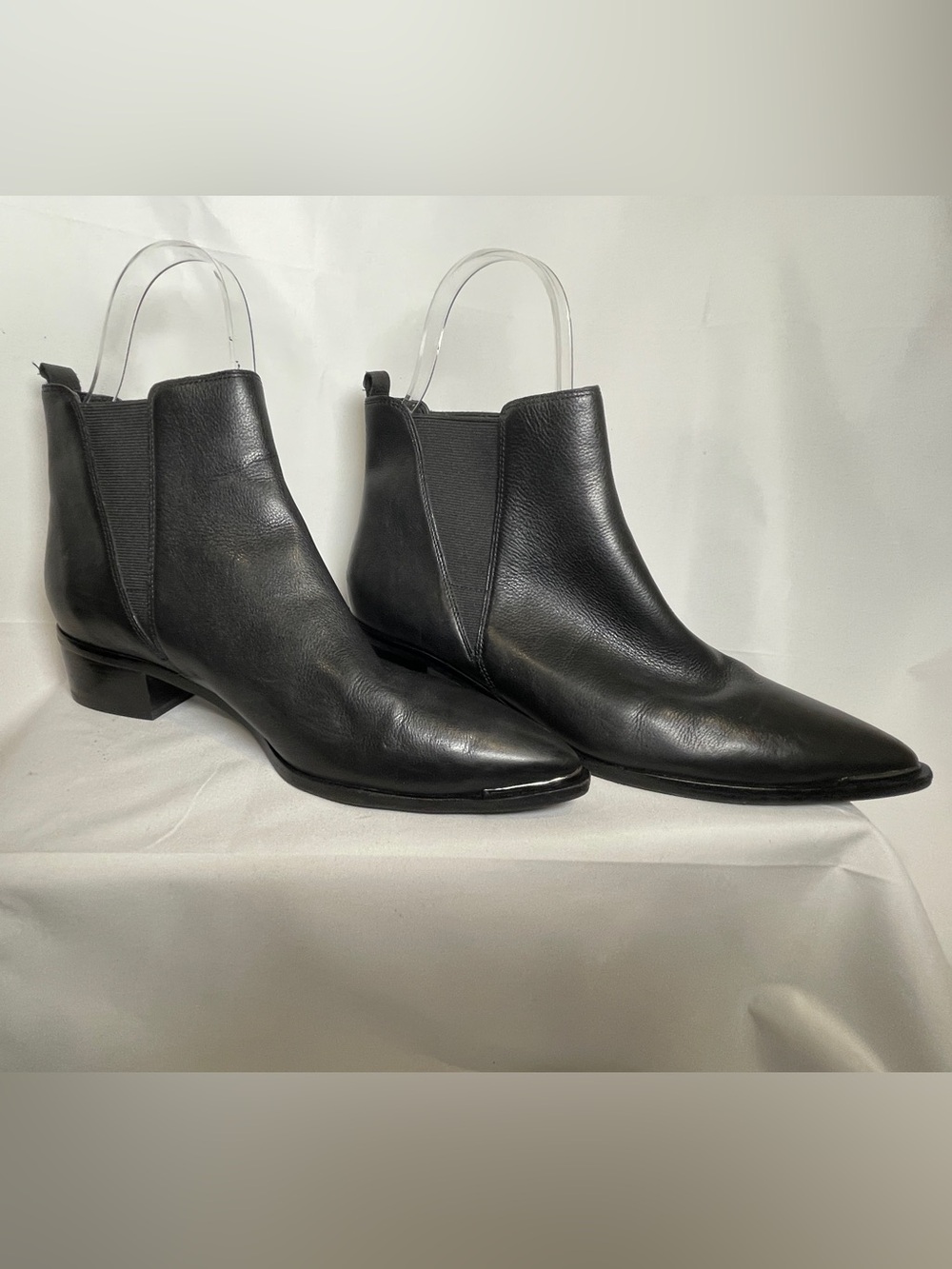 Marc Fisher LTD Yale Chelsea Booties, Size 9M, Black